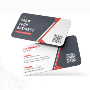 Business Card - Both Side, Spot, Die Cut